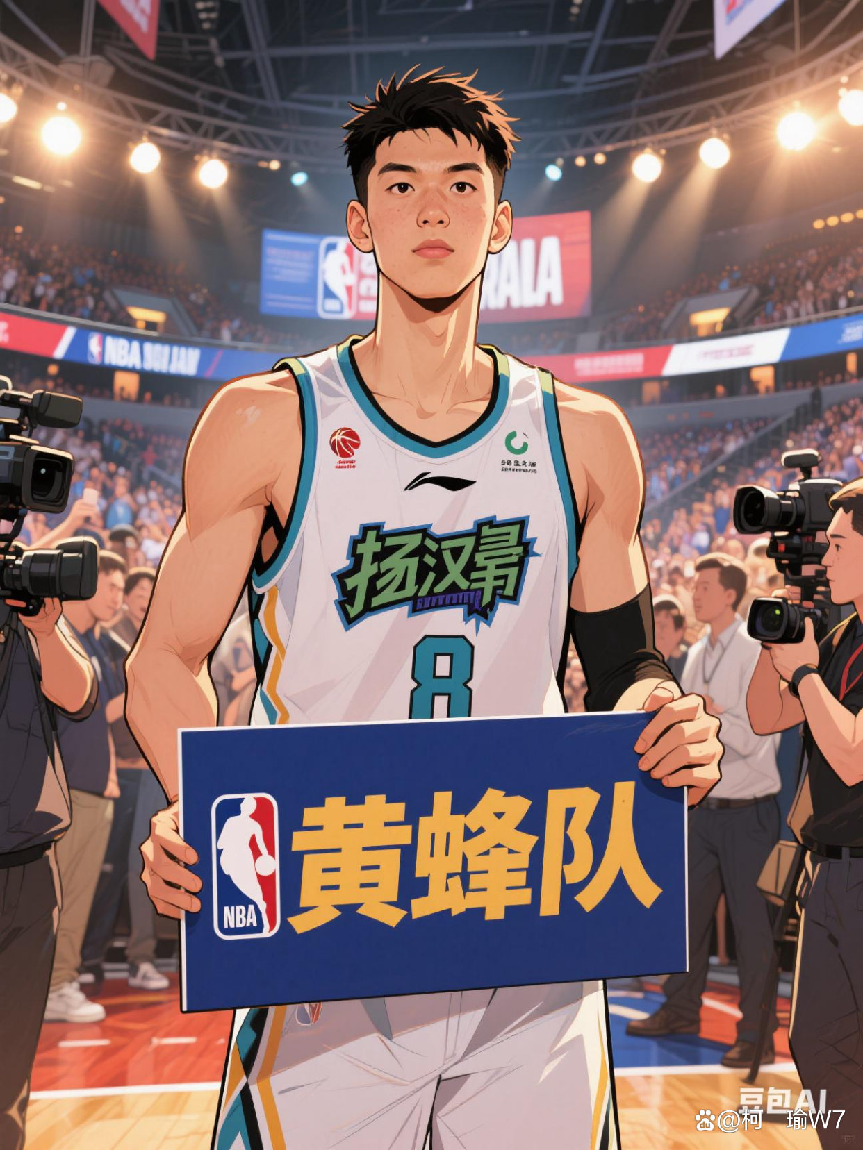 ESPN更新最新模拟选秀：杨瀚森于次轮33顺位被黄蜂选中